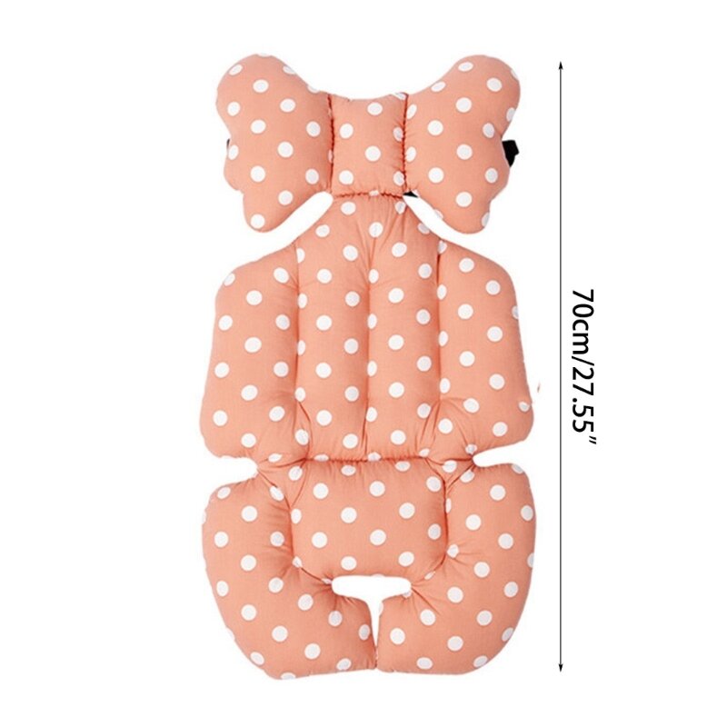 B2EB Baby Carriage  Liner Infant Stroller Cushion Mat Thicken Cotton  Cushion