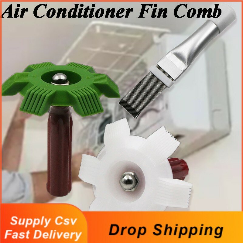 Universal Radiator Fin Repair Comb Air Conditioner Car Cooling Condenser Comb AC Cleanning Brush Evaporator Cooler Repair Tools