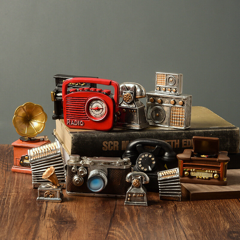 Nắng Sơ Sinh Đạo Cụ Chụp Ảnh Retro Nhựa Nội Thất Bài Hình Ảnh Cho Bé Đồ Trang Trí Đạo Cụ Chụp Ảnh Camera Mini Đạo Cụ