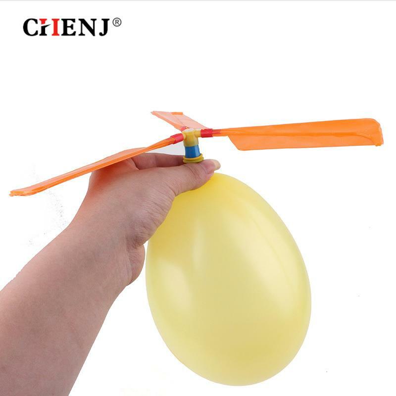 Веселый физический эксперимент, самодельный воздушный шар, вертолет, материал «сделай сам», учебный комплект для дома и школы, подарок для ребенка