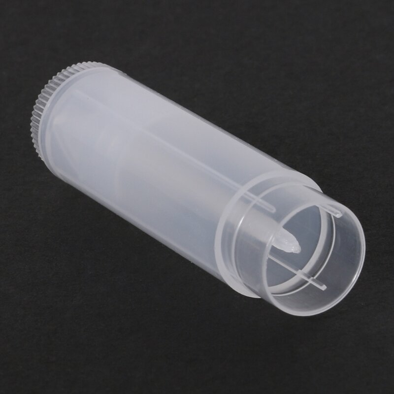 1pc vazio claro labial balm tubos recipientes batom transparente