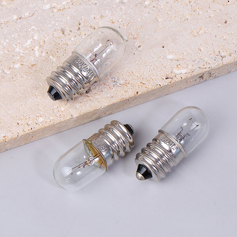 E12 18V/24V/28V/30V Mini-Lampe für Kontroll leuchte kleine Glühbirne für Test experiment Lehre Taschenlampe Schraub lampe ersetzen