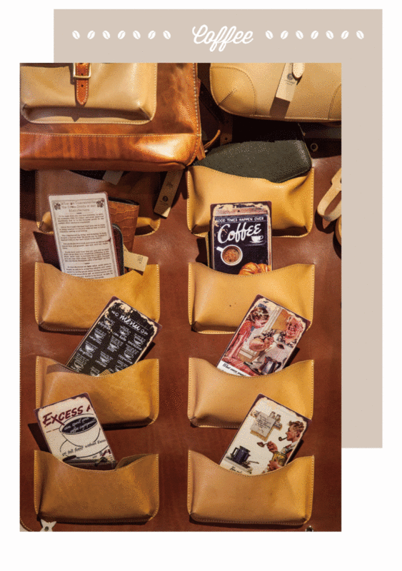 旅行ノートブック用のコーヒーパターンの手書きパッドかわいい紙プラスチックppボード旅行者ノートブック