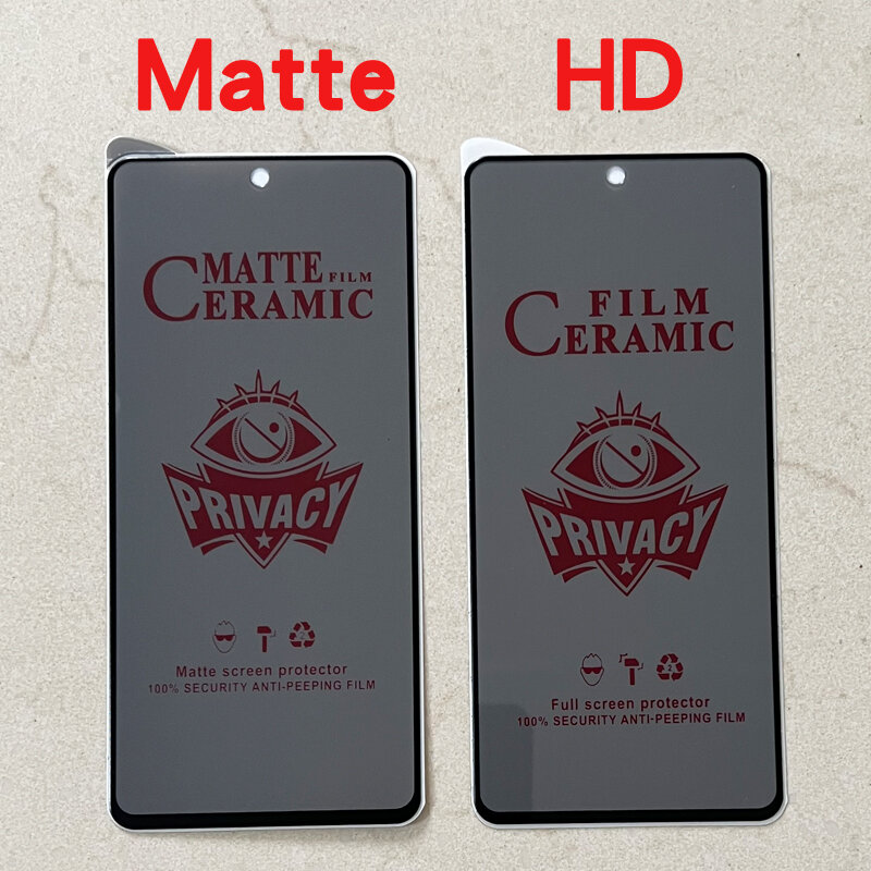 Для Xiaomi Redmi Note 11 4G 5G 11E 11T 11S 10T Lite 10S 10 Pro Max Plus 9 9T 8 8T защита для экрана антишпионская керамическая пленка