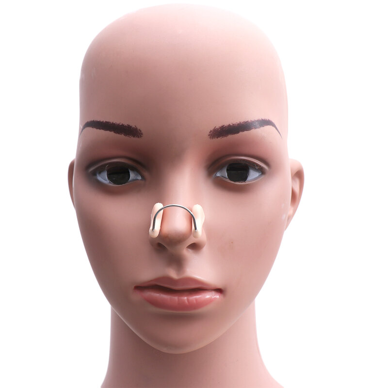 6 шт. водонепроницаемый зажим для носа для плавания, профессиональный зажим для носа для плавания, защита для носа под водой (мясистый цвет)