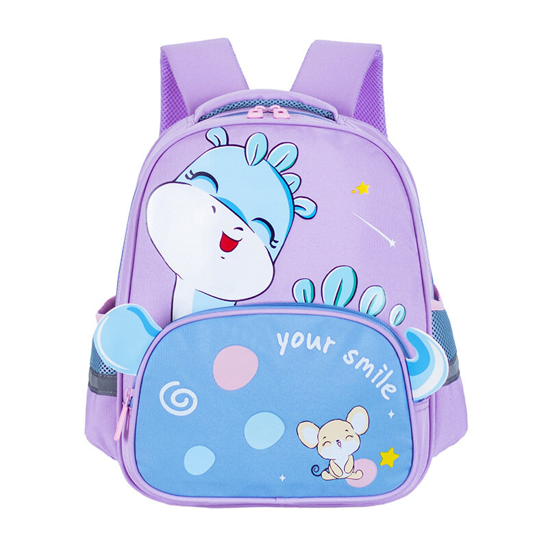 Школьная сумка для детского сада, рюкзаки с мультипликационным динозавром для маленьких мальчиков, Детская сумка для дошкольников 2-6 лет, милая школьная сумка, рюкзак