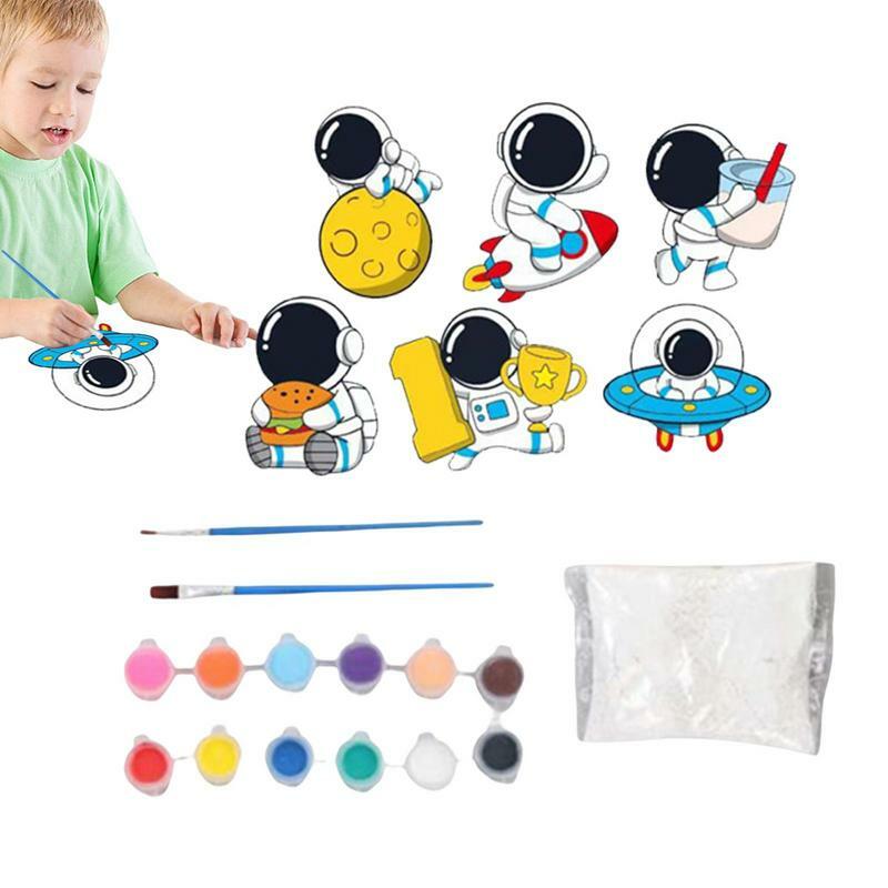 Gipsowe zabawka do malowania zabawka dla malucha do malowania tynków poprawiają umiejętności praktyczne chłopcy dziewczęta wcześnie zabawki do przedszkola