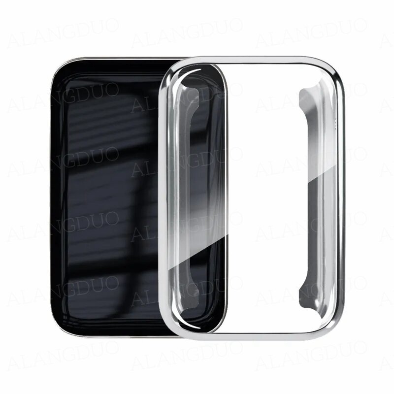 TPU Protective Case For Xiaomi Mi Band 8 Pro Bumper Screen Protector Plating Cover For Xiaomi Mi Band 7 Pro MiBand 8 Pro Case