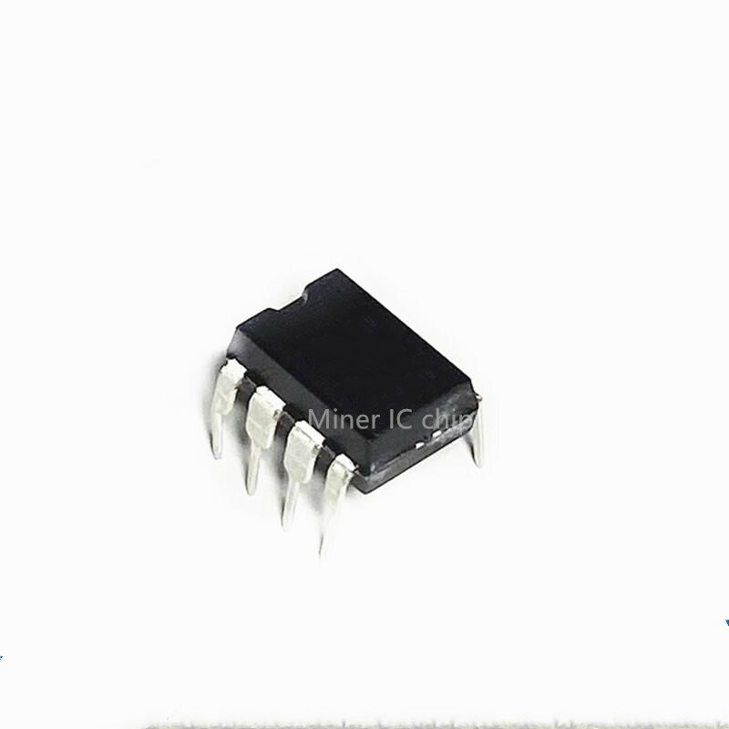 Circuito integrado IC Chip, 24C08A, MERGULHO-8, 5 PCes