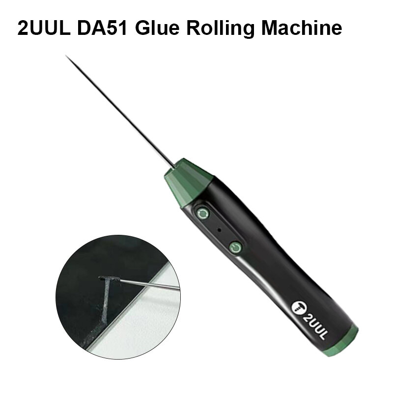 2uul-D51クイックグルリムーバー,消毒,接着剤除去,簡単な洗浄,LCD画面のクリーニング,消去可能なフィルムロール