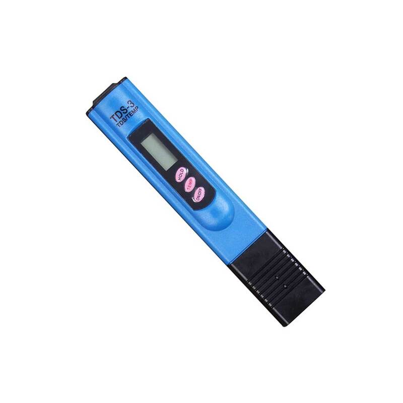 Probador de calidad de agua de grifo LCD, medidor de pureza legible, bolígrafos, filtros de prueba