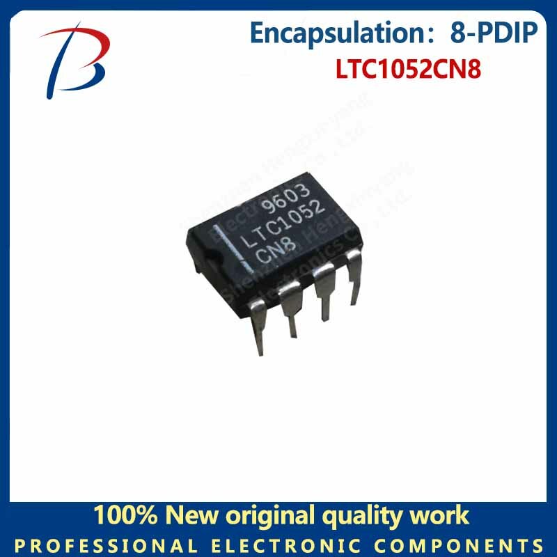 Pacote do amplificador do circuito integrado, LTC1052CN8, 8-PDIP, 1PC