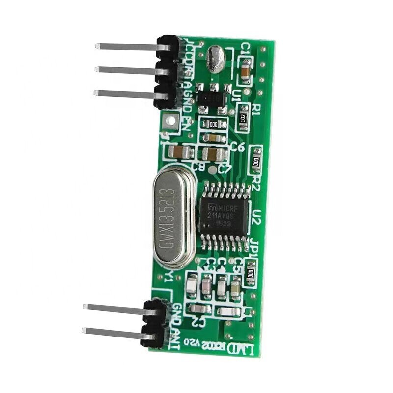 Factory direct OEM/ODM control driver circuit board for RF superheterodyne remote control 433MHZ/315 ASK shutter remote control