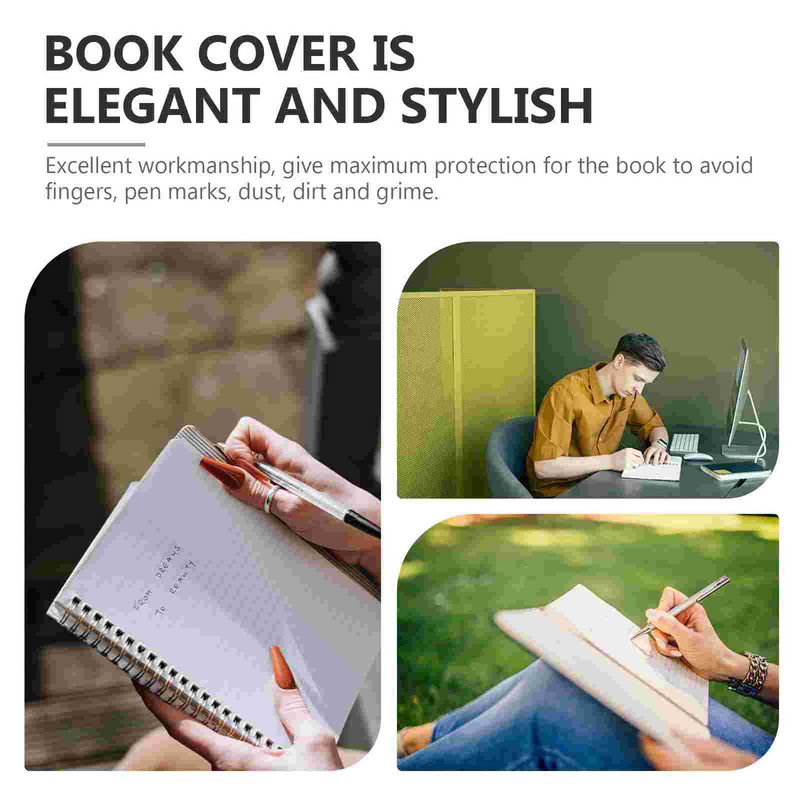 Capa De Livro De Pano Artesanal para Uso Do Estudante, Tecido Delicado Protetor Bolsa, Moda Notebook