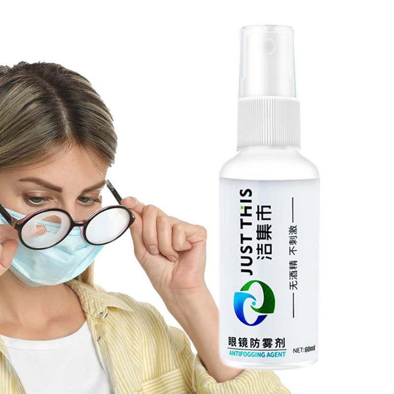 Spray anti-buée pour lunettes, revêtement anti-buée, spray anti-buée pour lunettes de sécurité, spray anti-buée, nettoyant pour lentilles, brouillard
