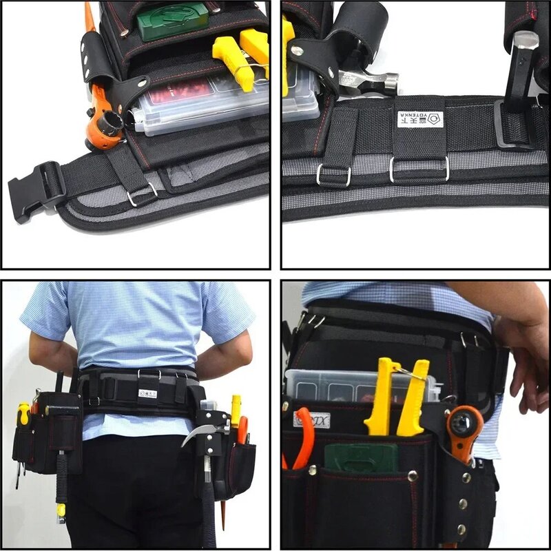 حزام حماية خصر احترافي ، أدوات كهربائية ، نجارين ، أداة تعليق ، حقيبة حزام ، توسيع ، جودة عالية
