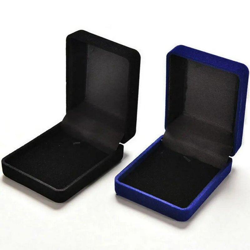 Hot Sales! Fluwelen Ketting Sieraden Container Gift Display Box Ring Armband Storage Case