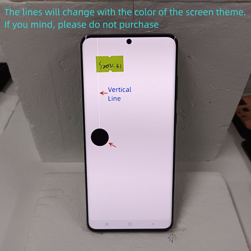 Ensemble écran tactile LCD AMOLED de remplacement, 6.9 pouces, pour Samsung Galaxy S20 Ultra G988 G988F, original