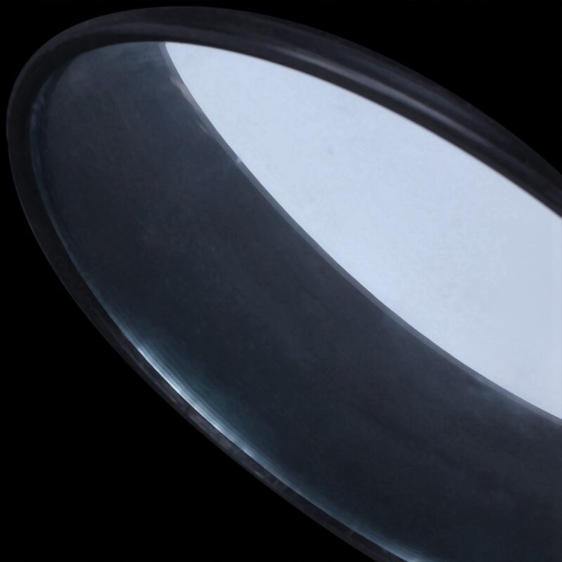 Espelho de visão convexo adesivo redondo, espelho traseiro, espelho lateral, 95mm, OD, 3 Pcs