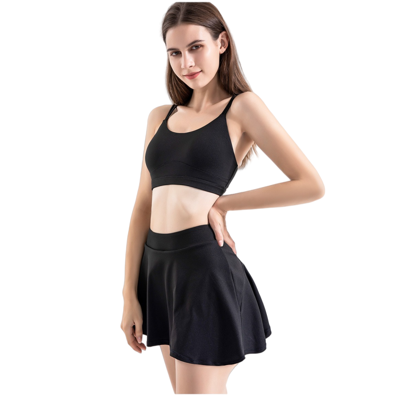 Tennis Skirts for Women Golf Athletic Activewear Yoga Fitness Skorts Mini Summer Gym Workout Running Shorts with Pockets