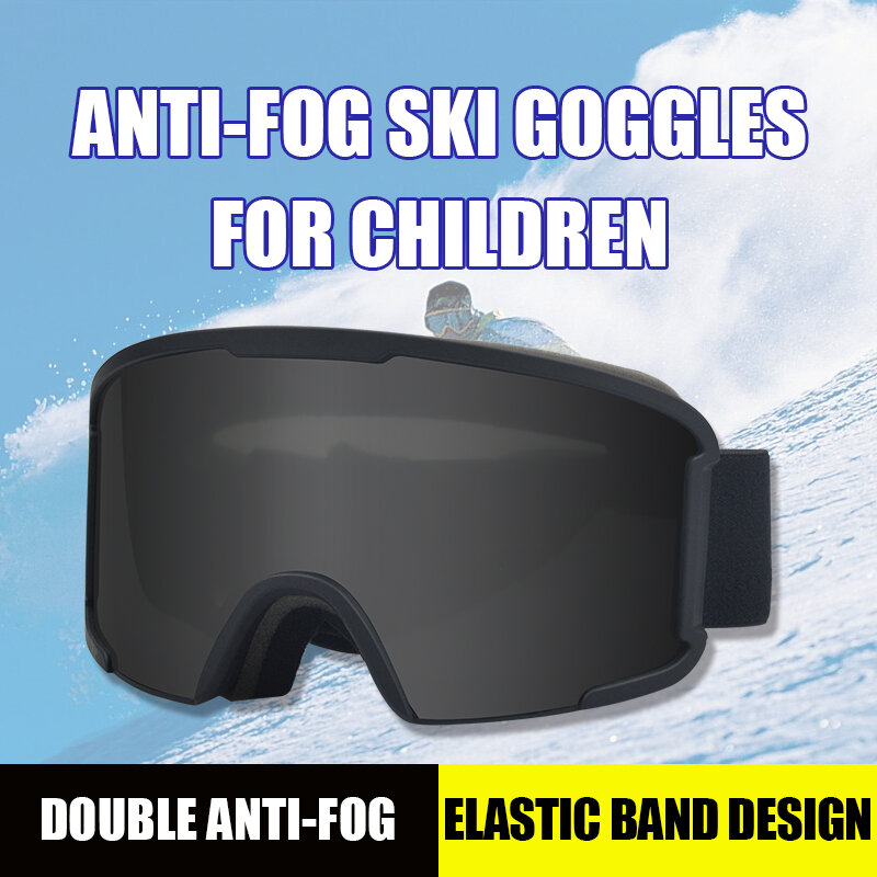 YOOLENS Kacamata Ski Anti-kabut Lapisan Ganda Baru Kacamata Snowboard Salju Kacamata Snowmobile Pria Wanita Luar Ruangan Olahraga Ski Goggles