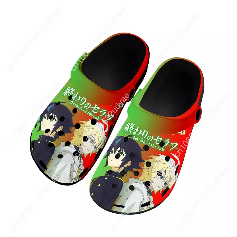 Seraph Of The End Home Clogs Custom Water Shoes Mens Womens Teenager Shoe Garden Clog Breathable Beach Hole Slippers