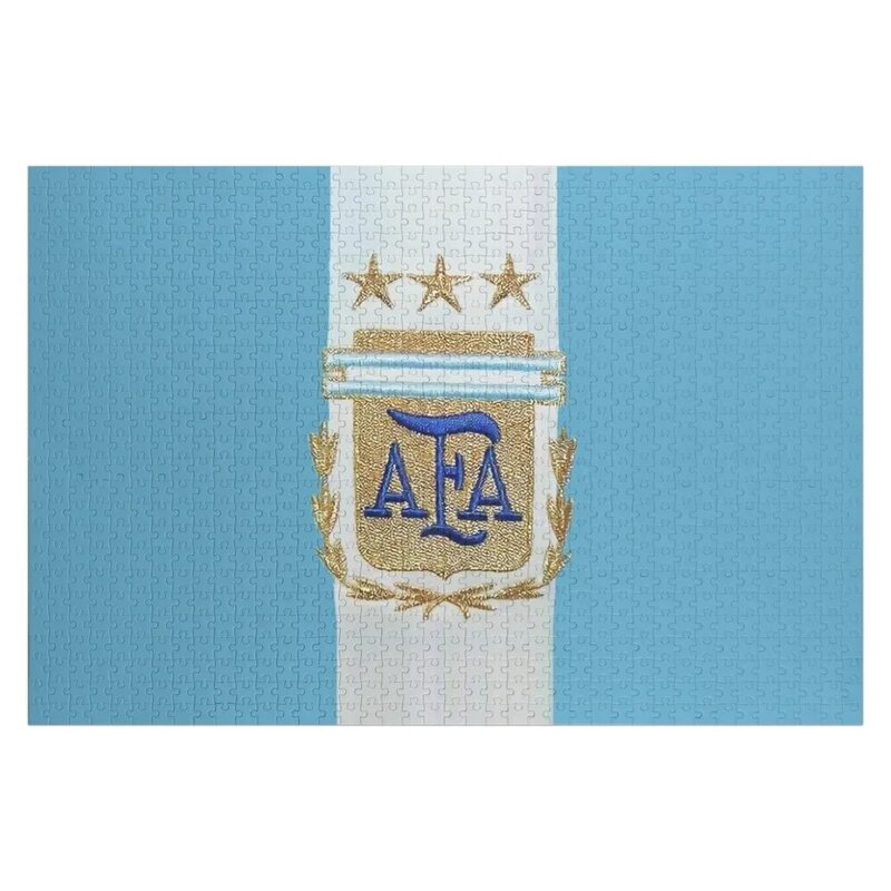 3 звезды Аргентинская футболка чемпионы мира 10 головоломка Аниме настраиваемый детский подарок пазл