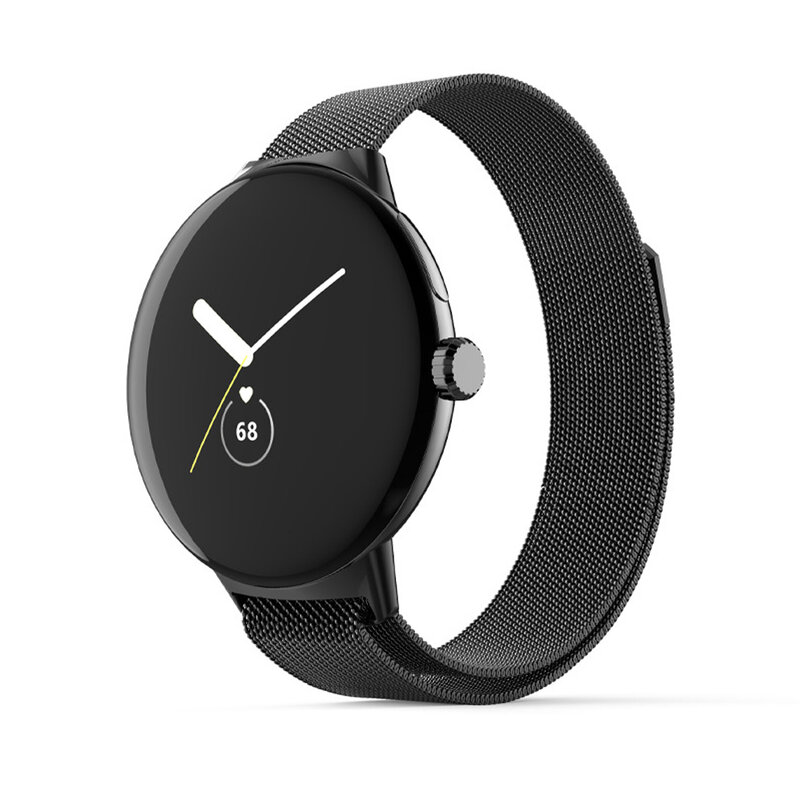Pixel Watch Band Tali Magnetik untuk Google Pixel Watch Band Smartwatch Gelang Stainless Steel Watchband Accessorie