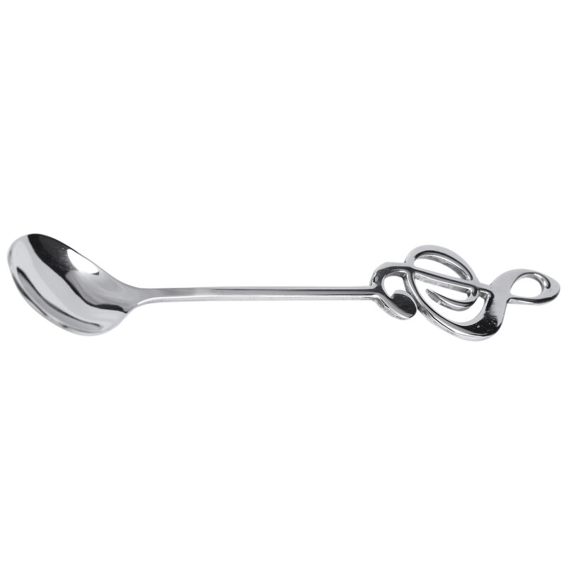 8Pcs Stirring Spoon Coffee Spoon Stainless Steel Creative Flatware