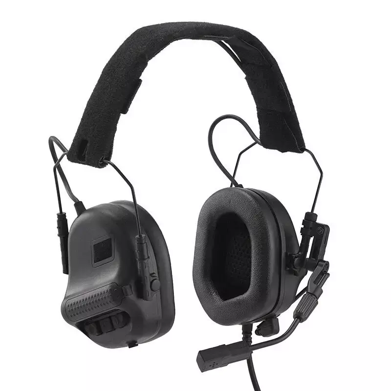 ARM NEXT F10 전술 헤드셋 사운드 픽업 소음 방지 헤드폰, 군사 항공 통신 슈팅 귀마개