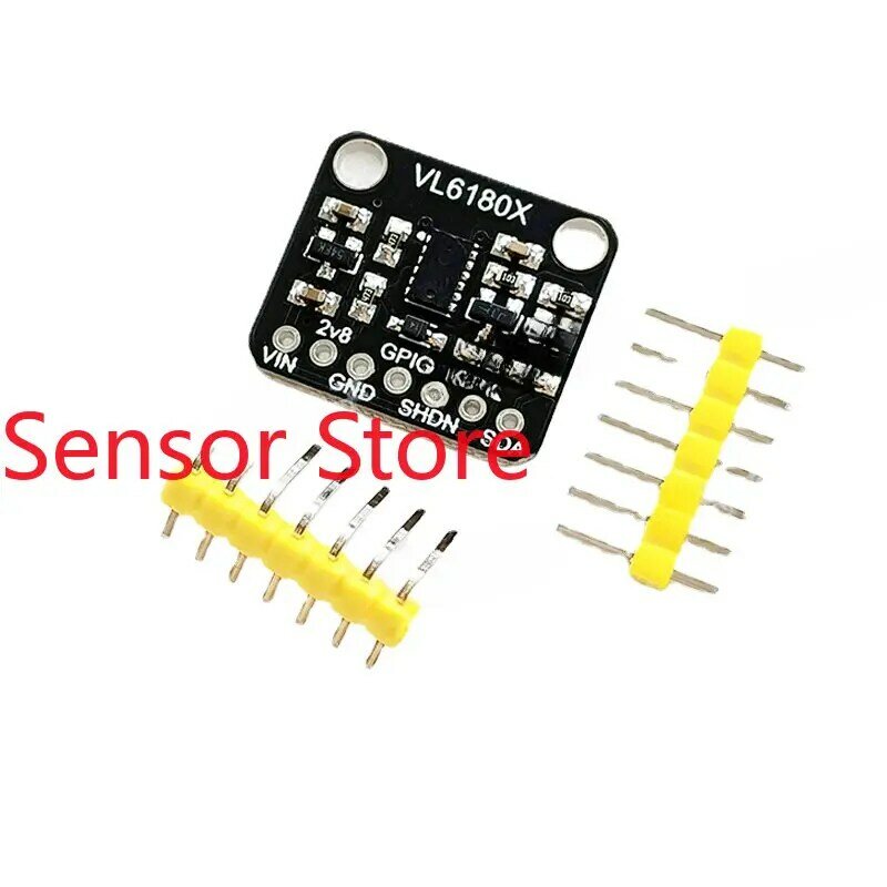Sensor de proximidad VL6180X, rango óptico, ambiente, luz, reconocimiento de gestos, placa de desarrollo, 5 piezas