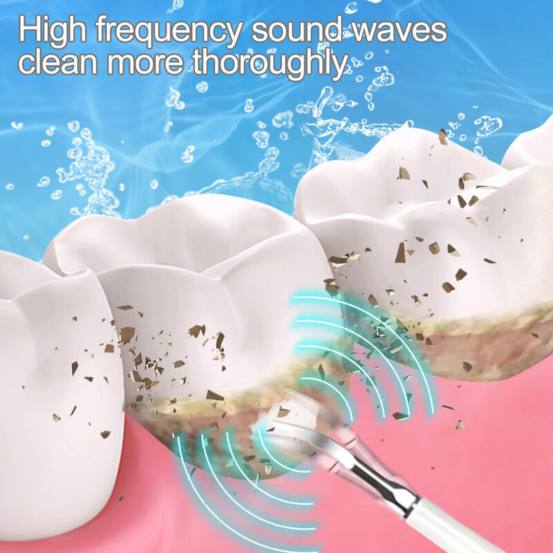 Escarificador Dental eléctrico ultrasónico, blanqueador Visual con cámara HD, herramientas para eliminar sarro y cálculo Dental, limpiador de manchas de dientes