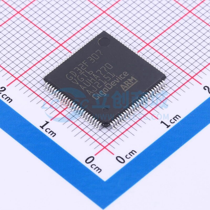 Microcontrôleur (MCU/MPU/SOC) CPU GD GD32 GD32F GD32F307 VGT6 GD32F307VGT6 En Stock 100% Original Nouveau LQFP-100