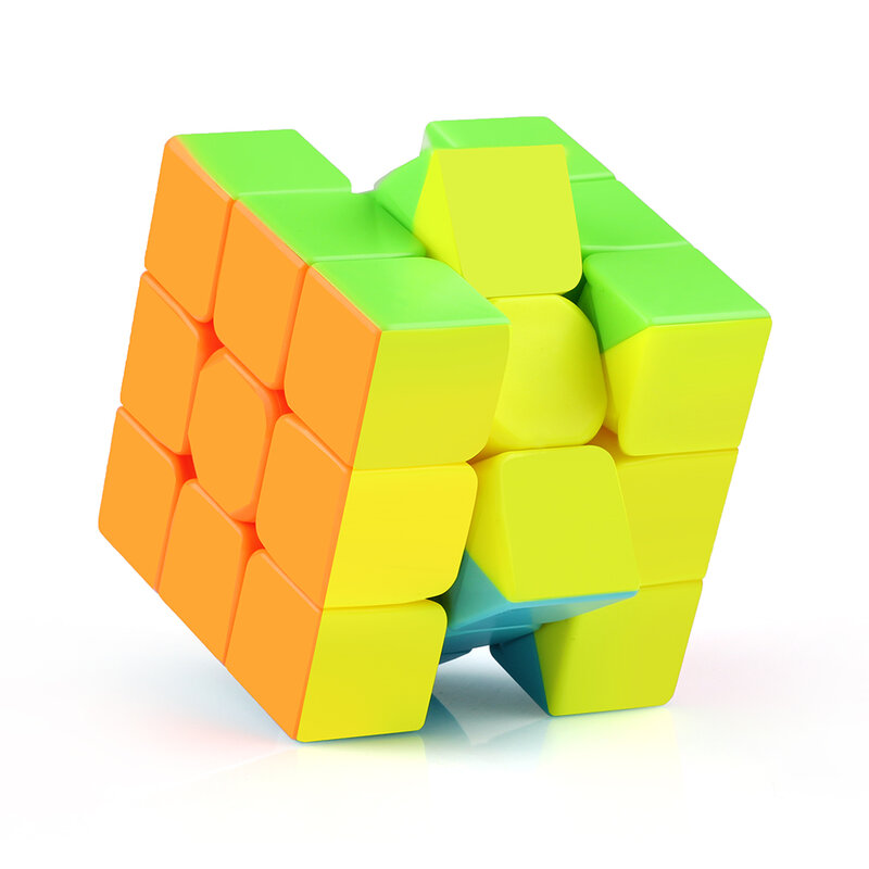 Moyu 3x3x3 magiczna kostka Stickerless Cubo Magico Puzzle profesjonalne kostki prędkość Cube zabawki edukacyjne dla studentów