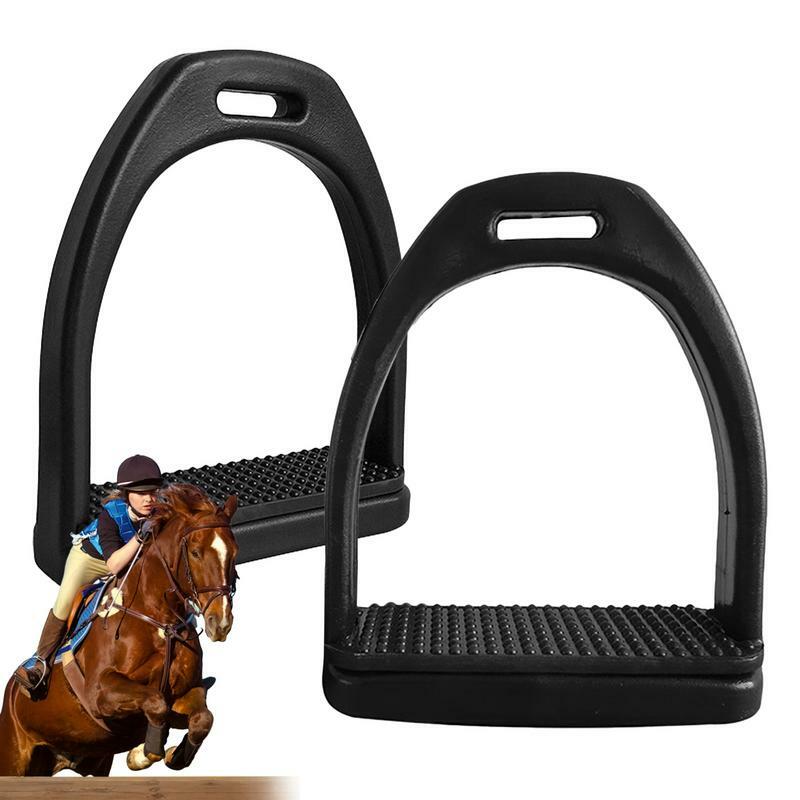 Horse Riding Wide Stirrups, Sela de proteção flexível, Heavy Equestrian Saddles Acessórios
