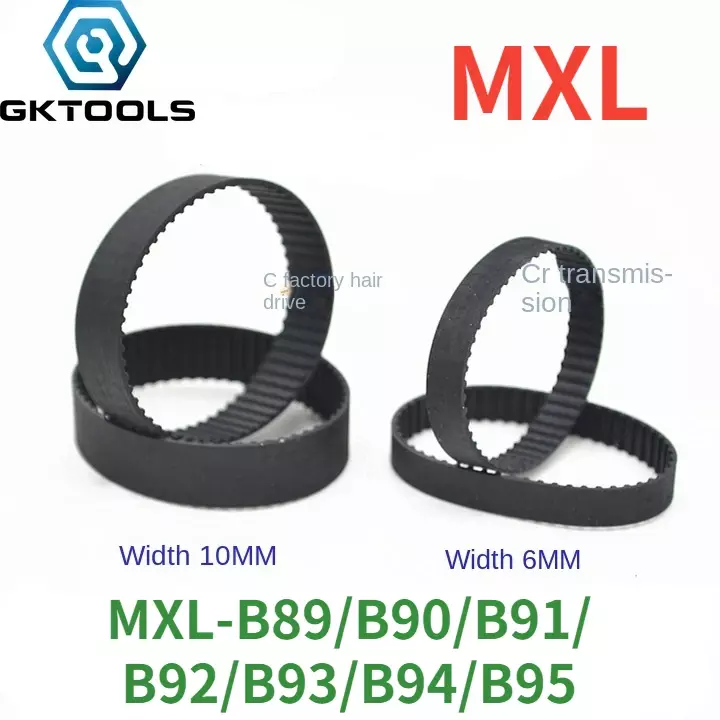 Gktools mxl同期タイミングベルトb89mxl/b90mxl/b91mxl/b92mxl/b93mxl/b94mxl/b95mxl幅6/10mm