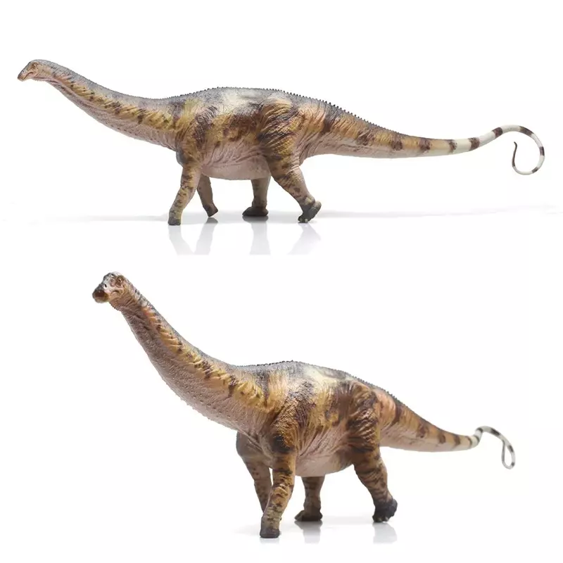 HAOLONGGOOD mainan dinosaurus Apatosaurus 1:35 Model hewan prekistroi kuno