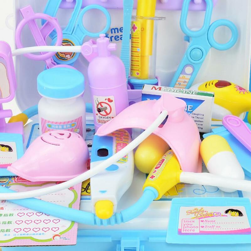 Play House Toys for Kids Educational Little Doctor Role Play Set 31pcs of Simulated Scenes Good Habits Development for Kids