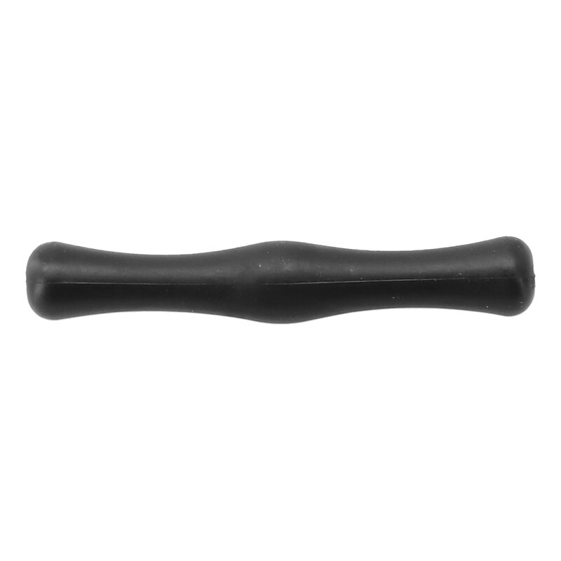 Protector de dedo de silicona para tiro con arco, protector de dedo para arco negro y azul, 1 dedal, 2 lazos recurvos