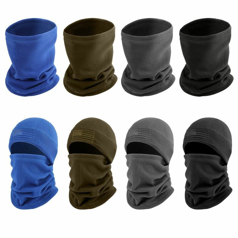 Conjunto de chapéu e cachecol grosso monocromático para homens e mulheres, boné de chapéus quentes, inverno