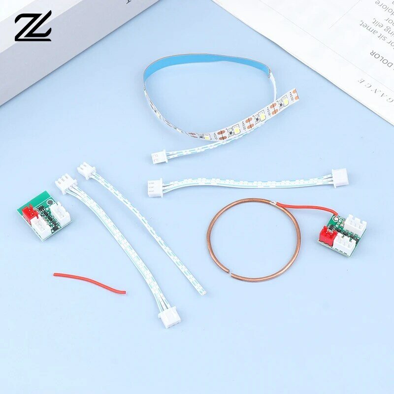 1Set River Table Air Separation Touch Induction Switch Touch Induction Light Belt Set Cellular Coil Light Strip Accessory