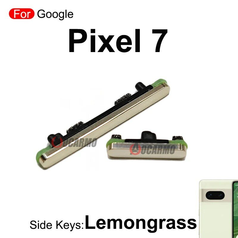 Ban Đầu Cho Google Pixel 7 7Pro Pro Nút Bên Phím Điện Nút Âm Lượng Linh Kiện Thay Thế