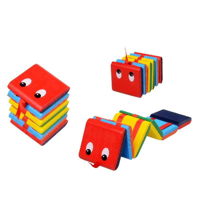 Kinder Lernspiel zeug Magic Flap Spielzeug umwelt freundliche Holz und Farbe Übung Kinder praktische Fähigkeit