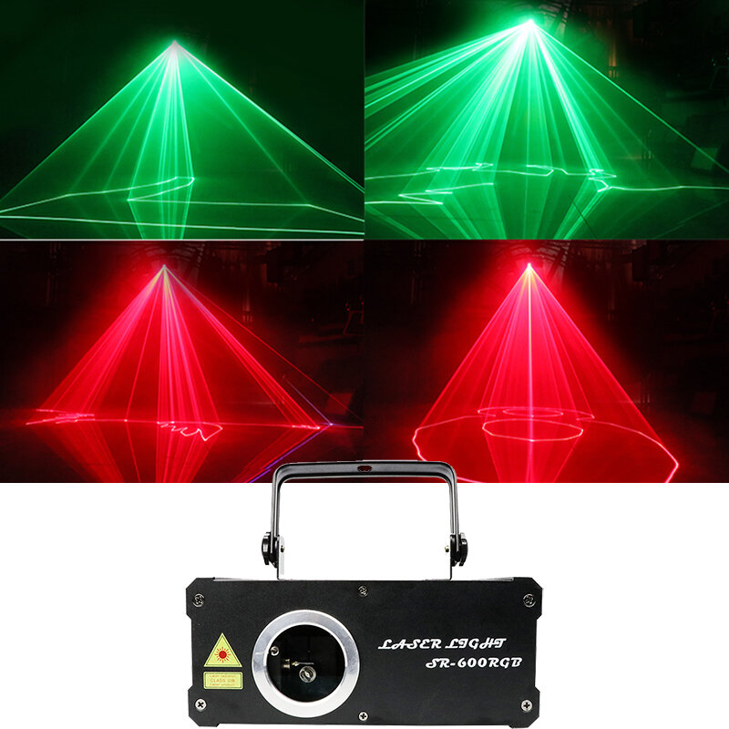 3D RGB Dj Laser Cartoon Image Lines Beam Full Stars Dance Bar Coffee Xmas Home Party Disco Effect Lighting Light System Show