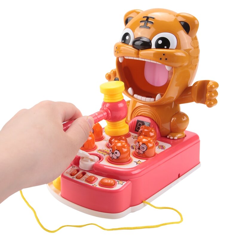 Zabawka do zabawy dla dzieci z zabawką do wbijania młotkiem z muzyką wielofunkcyjny interaktywna zabawka edukacyjny dla dzieci