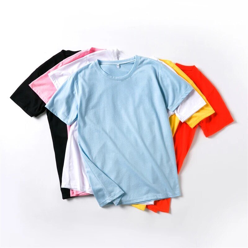 Camiseta infantil de corrida de manga curta, blusa para meninos e meninas, roupas casuais para o verão, 3-12 anos