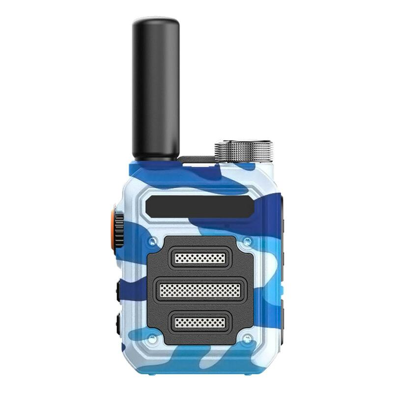 Walkie-talkie portátil con Clip trasero, Radio de mano de alto rendimiento para construcción Industrial, restaurante, Comercial