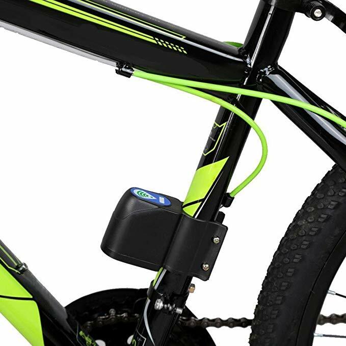 Alarm rowerowy inteligentna bezprzewodowa Alarm do roweru pilot rowerowy antykradzieżowy syrena alarmowa