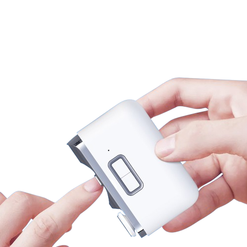 Wielofunkcyjne polerowanie 2 w 1 elektryczny pilnik do paznokci z lekkim trymerem obcinacz do paznokci Manicure dla narzędzia do pielęgnacji w podeszłym wieku