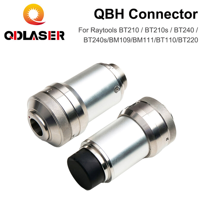 QDLASER-cabezal de corte láser de fibra QBH, conector de Raytools, cabezal láser BT240 BT240S para máquina de corte láser de fibra 1064nm